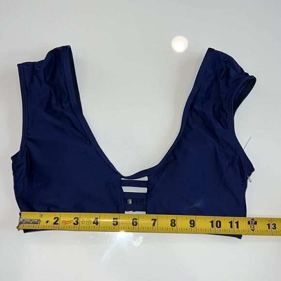 NWOT Splendid Navy Bralette Bikini Top Small - Picture 4 of 8